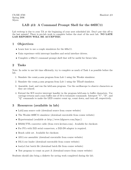 55753034-lab-2-a-command-prompt-shell-for-the-68hc11-1-objectives-2-async-ece-utah