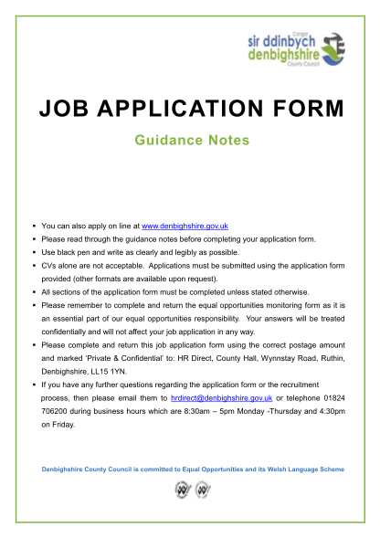 55772288-job-application-form-denbighshire-county-council