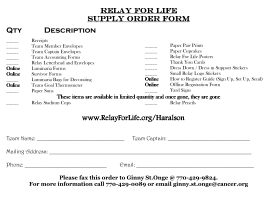 55999448-relay-for-life-supply-order-form-qty-online-online-online-description-receipts-team-member-envelopes-team-captain-envelopes-team-accounting-forms-relay-letterhead-and-envelopes-luminaria-forms-survivor-forms-luminaria-bags-for-decorat