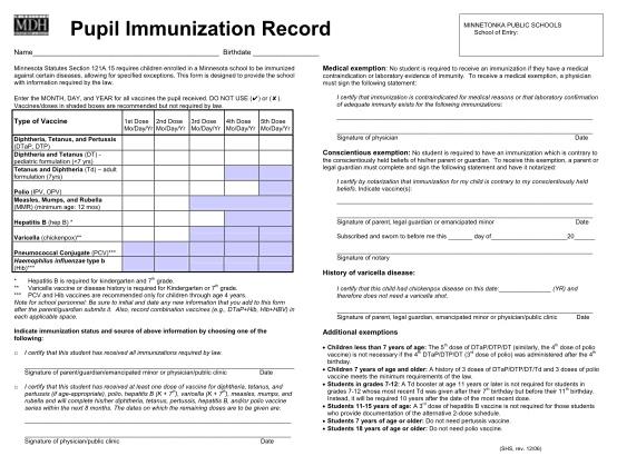 56055840-pupil-immunization-record-english-minnesota-dept-of-health-form-for-parents-to-record-a-childs-shot-records-that-will-be-kept-on-file-at-the-school-attended