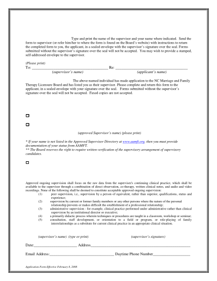56084390-supervision-agreement-form-nc-marriage-and-family-therapy-nclmft
