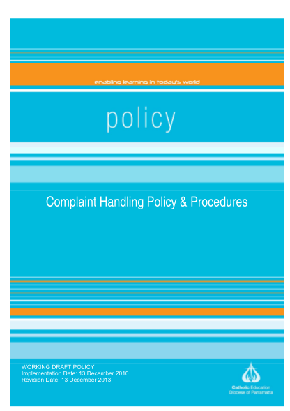 56345393-complaint-handling-policy-amp-procedures-catherine-mcauley-home-mcauley-nsw-edu