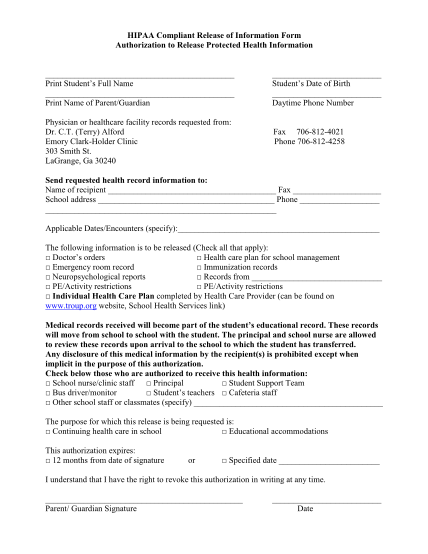 56436212-hipaa-compliant-release-of-information-form-health-services-health-troup-k12-ga