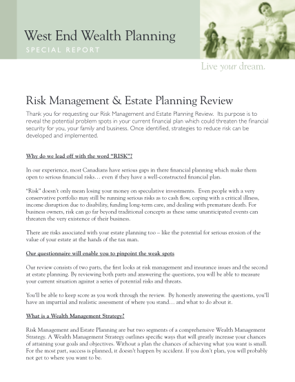 23 Risk Management Plan Example For Business Page 2 Free To Edit Download Print Cocodoc