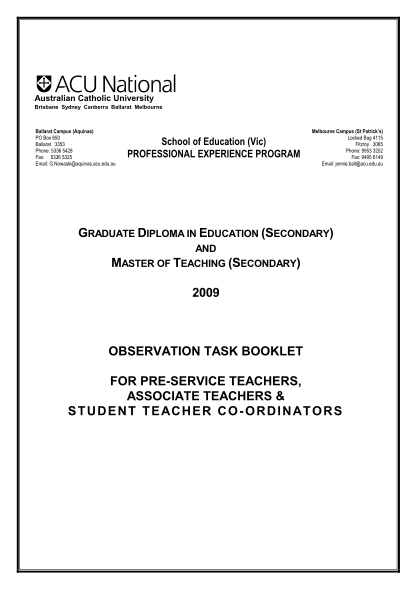 56490352-b2009b-observation-task-bbookletb-for-pre-service-teachers-associate-bb-acu-edu