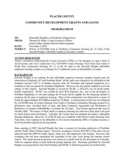 56588950-placer-county-community-development-grants-and-loans-memorandum-placer-ca