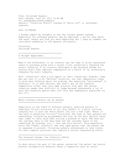 56678-angerer20jun201-1-invention-effort--us-patent-and-trademark-office-us-patent-application-and-forms--uspto