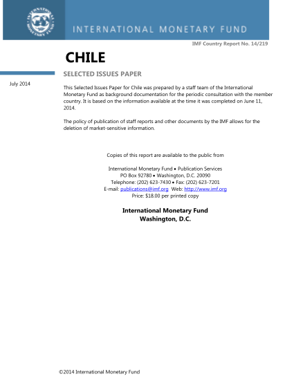 56696380-chile-selected-issues-imf-country-report-no-14219-june-11-2014-imf