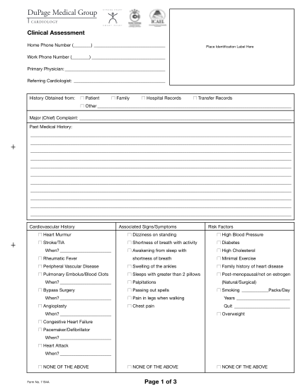 11 Free Patient History Form Template Free To Edit Download Print 