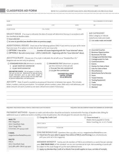 56859572-fillable-fmca-magazine-classifieds-form