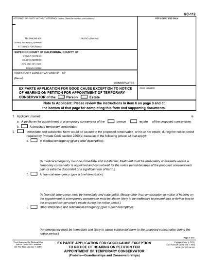56946662-gc-112-ex-parte-application-for-good-cause-california-courts