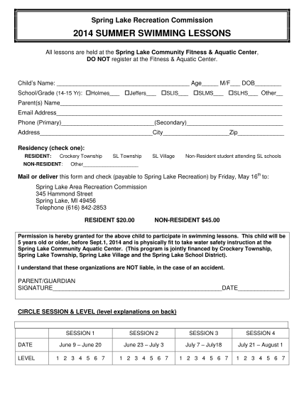 57063418-swimming-registration-form-2014-revdoc-springlakeschools