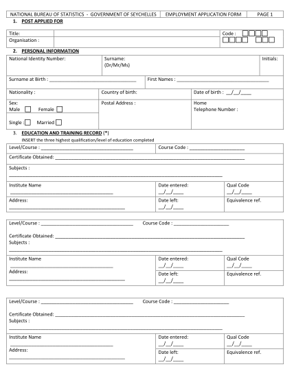 57200759-job-application-form-national-bureau-of-statistics-nsb-gov