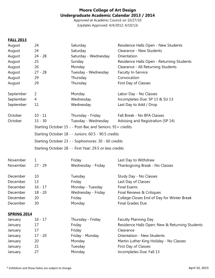 24 2013-2014 Academic Calendar August page 2 - Free to Edit, Download & Print | CocoDoc