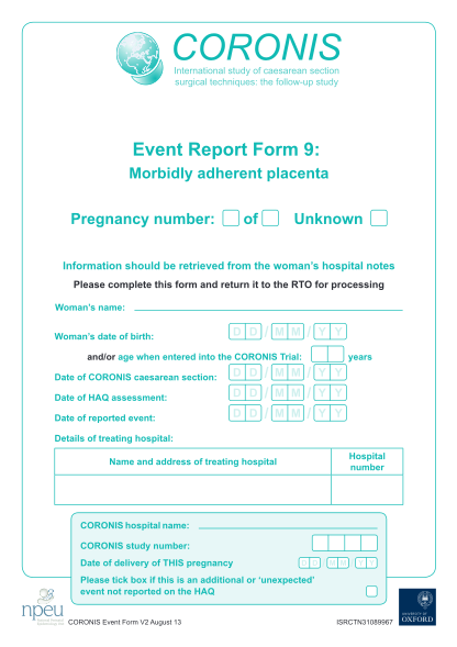 57349424-international-study-of-caesarean-section-surgical-techniques-the-follow-up-study-event-report-form-9-morbidly-adherent-placenta-of-pregnancy-number