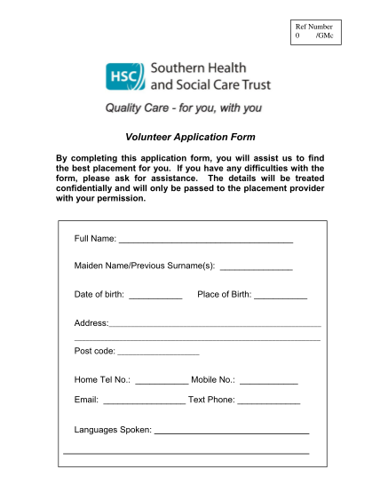 57436863-volunteer-application-form-southern-health-and-social-care-trust
