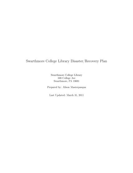 57468464-swarthmore-college-library-disasterrecovery-plan-moodle-swarthmore