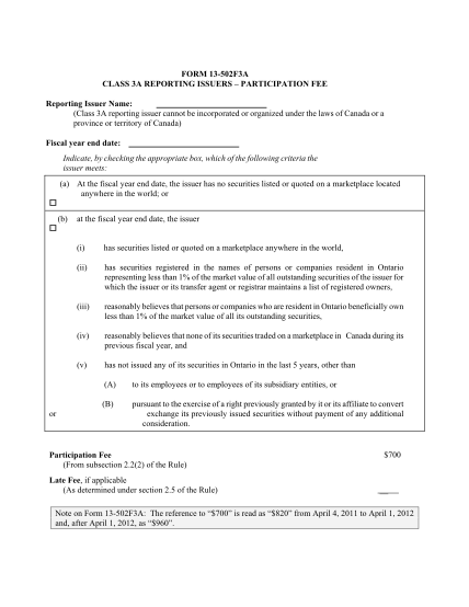 57504521-form-13-502f3a-class-3a-reporting-issuers-participation-fee-65-110-175