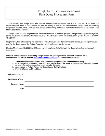 57564970-freight-force-inc-customer-account-rate-quote-procedures-form