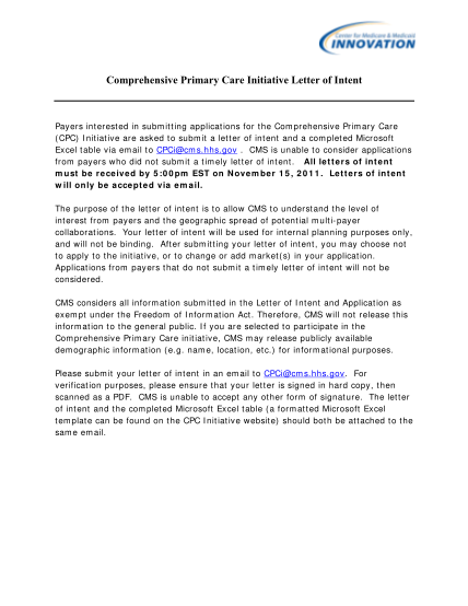 57611352-comprehensive-primary-care-initiative-letter-of-intent-innovation-cms