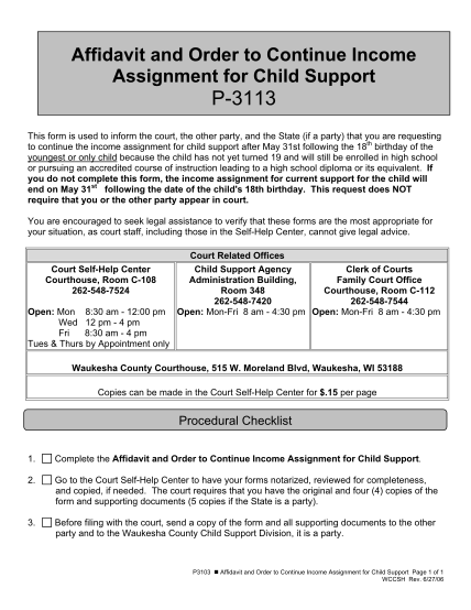 57824560-p3103-affidavit-and-order-to-continue-income-assignment-for-child-support7-06doc-waukeshacounty