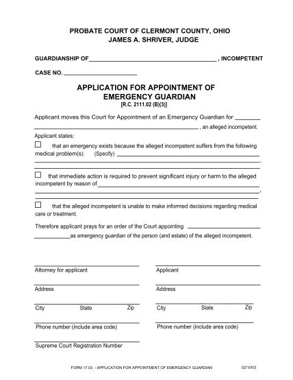 57832936-application-for-appointment-of-emergency-guardian-probate-probatejuvenile-clermontcountyohio