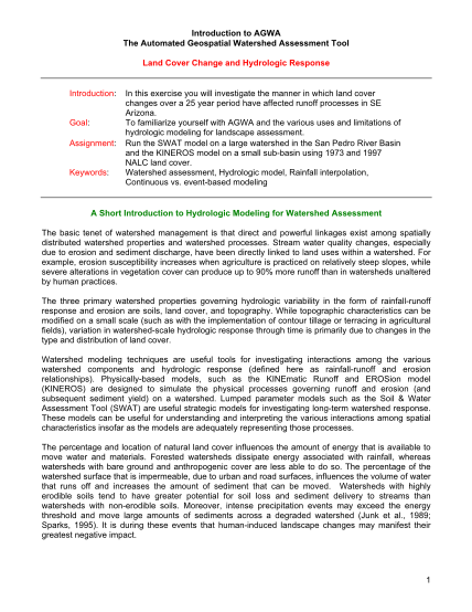 57873404-1-introduction-to-agwa-the-automated-geospatial-watershed-tucson-ars-ag