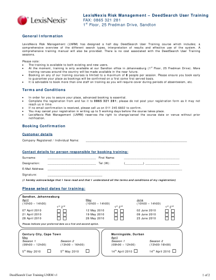 57906132-deedsearch-user-training-booking-form-business-management