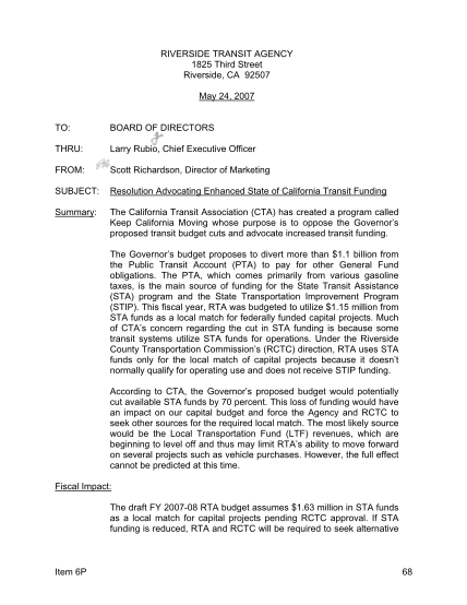57913099-riverside-transit-agency-may-24-2007-to-board-of-directors