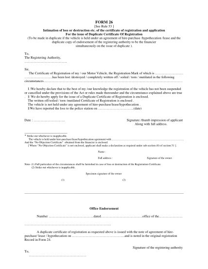 58023112-form-26-see-rule-53-application-for-the-issue-of-duplicate