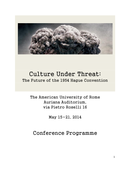58074502-final-conference-program-the-american-university-of-rome-aur