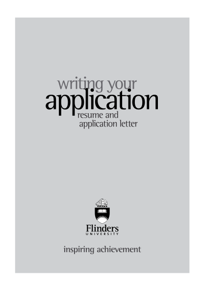 58489107-writing-your-application-resume-and-application-letter-flinders-flinders-edu