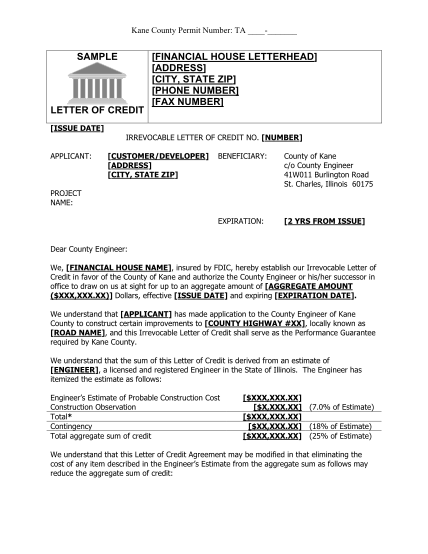 58491029-letter-of-credit-2-year-construction-kdot-countyofkane