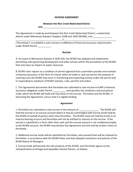 58512419-escrow-agreement-template-07-15-2011docx-ricecreek
