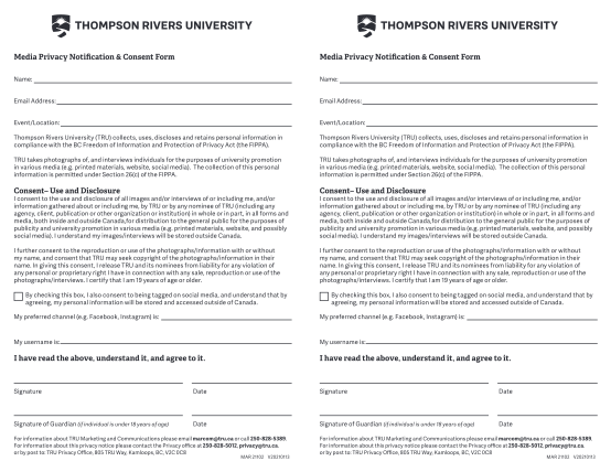 58521165-media-consent-form-thompson-rivers-university-tru