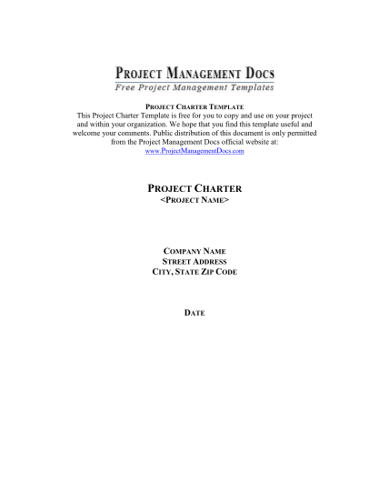 58555349-pmbok-project-charter-template