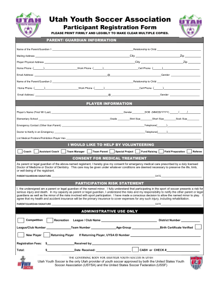 58628348-fillable-utah-youth-soccer-association-participant-registration-form