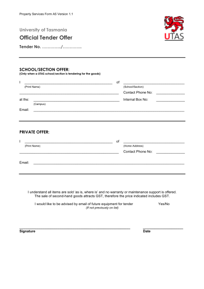 58826251-tender-offer-form-pdf-1116kb-university-of-tasmania-utas-edu
