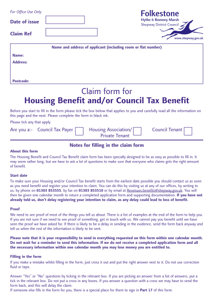 59099358-for-office-use-only-date-of-issue-claim-ref-name-and-address-of-applicant-including-room-or-flat-number-name-address-postcode-claim-form-for-housing-benefit-andor-council-tax-benefit-before-you-start-to-fill-in-the-form-please-tick