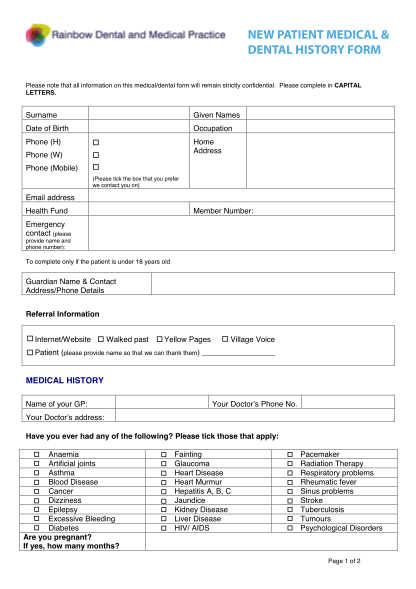 59521314-medical-history-form-page1-rainbow-dental-practice