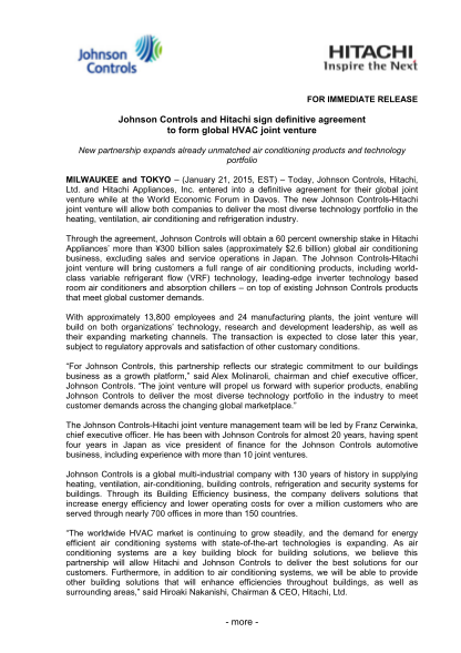59573046-johnson-controls-and-hitachi-sign-definitive-agreement-to-form-global-hvac-joint-venture-hitachi-review-volume-64-number-3-march-2015-special-issue