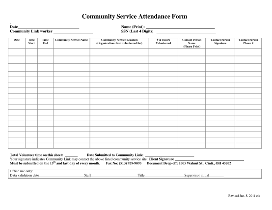 59612600-in-service-attendance-form