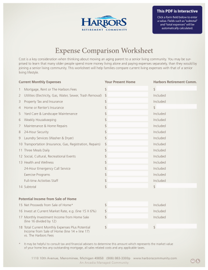 59623607-expense-comparison-worksheet-the-harbors-retirement