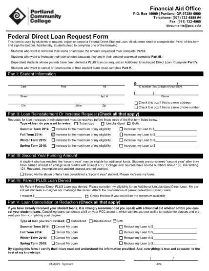59660444-federal-direct-loan-request-form-portland-community-college-pcc