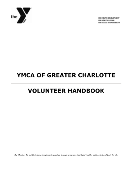 59872338-association-volunteer-handbook-ymca-of-greater-charlotte-ymcacharlotte