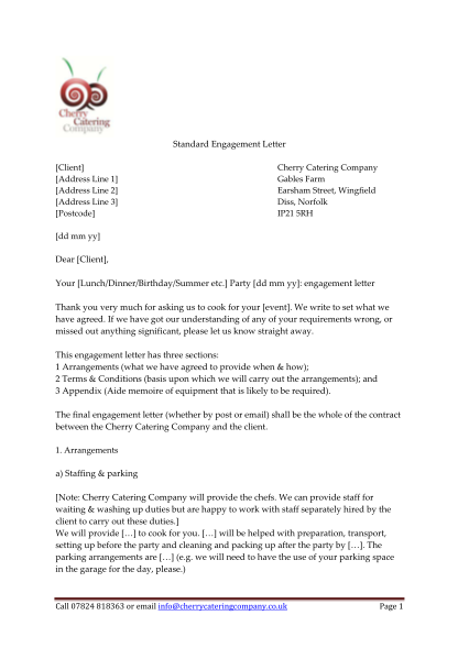 59904483-standard-engagement-letter-cherry-catering-company-cherrycateringcompany-co