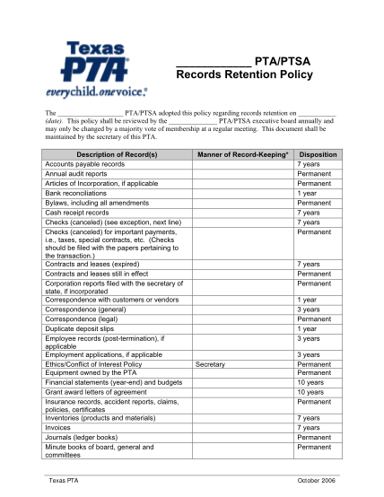 60123483-texas-pta-records-retention-policylocal-mansfieldisd