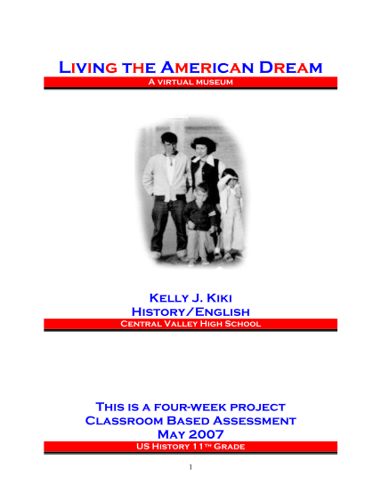 60158211-kiki-living-the-american-dream-teaching-american-history-americanhistory-esd101