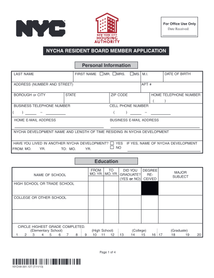 60385121-nycha-resident-board-member-application-personal-information