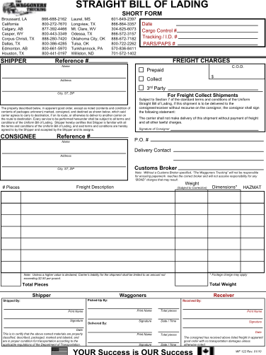 60474942-fillable-waggoners-trucking-bill-of-lading-form